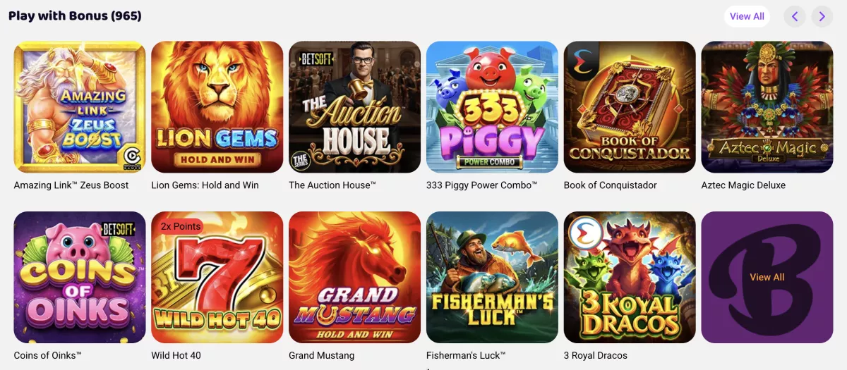 Boo Casino Play With Bonus